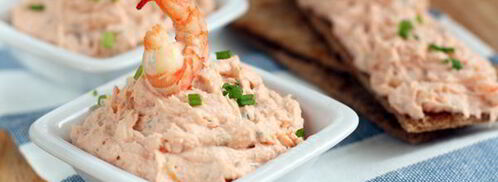 паштет из семги с креветками. Шаг 8