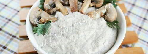 паштет из шампиньонов и творога. Шаг 7