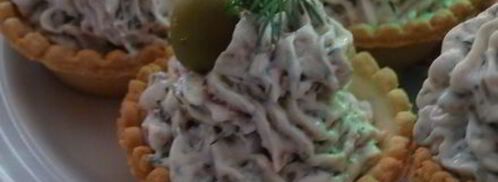 паштет из творожного сыра и печени трески. Шаг 10