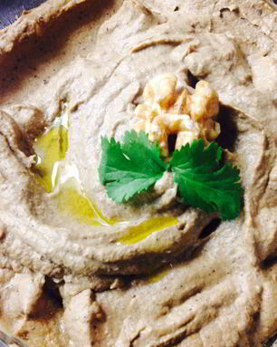 Паштет из запеченных баклажанов