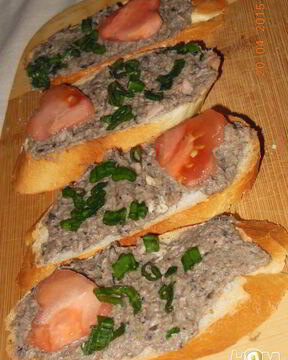 Паштет По следам тапенады