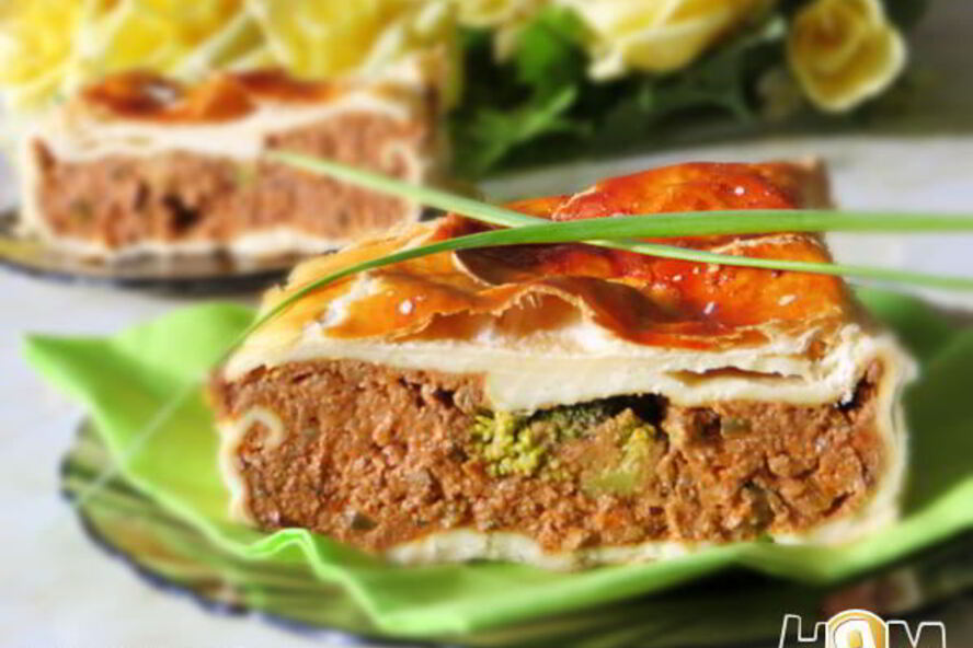 Рецепт печеночного паштета запеченного в тесте