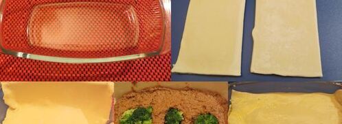 печеночный паштет запеченный в тесте. Шаг 3