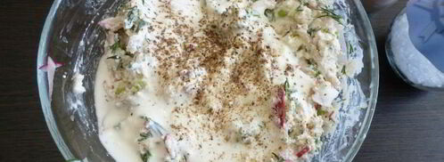 творожный паштет с редисом. Шаг 3