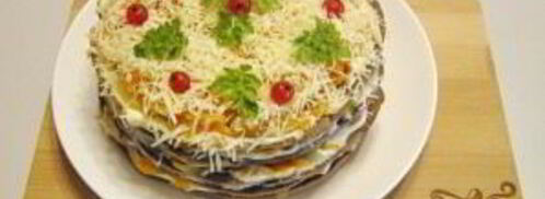 печеночный торт из куриной печени. Шаг 12