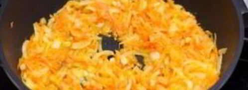 печеночный торт с морковью. Шаг 2