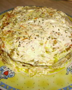 Печеночный тортик