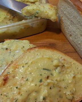 Плавленый сыр с шампиньонами