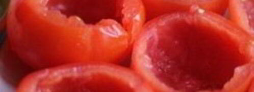 помидоры, фаршированные куриным филе и овощами. Шаг 5