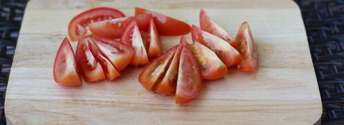 помидоры с креветками. Шаг 2