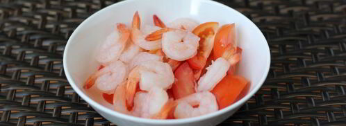 помидоры с креветками. Шаг 3