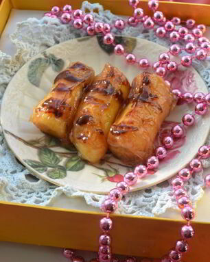 Банановые спринг-роллы