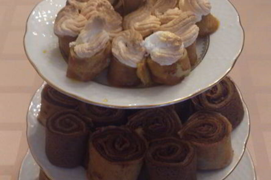 Рецепт блинных роллов