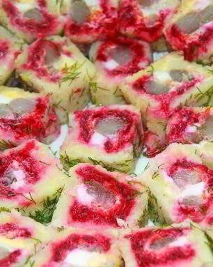 Картофельные роллы