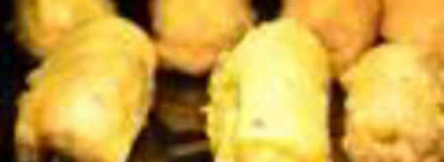 хрустящие роллы с начинкой из рыбы и песто. Шаг 4