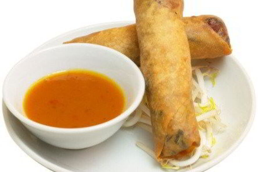Рецепт китайских весенних роллов с грибами и рисом