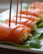 Морковные роллы