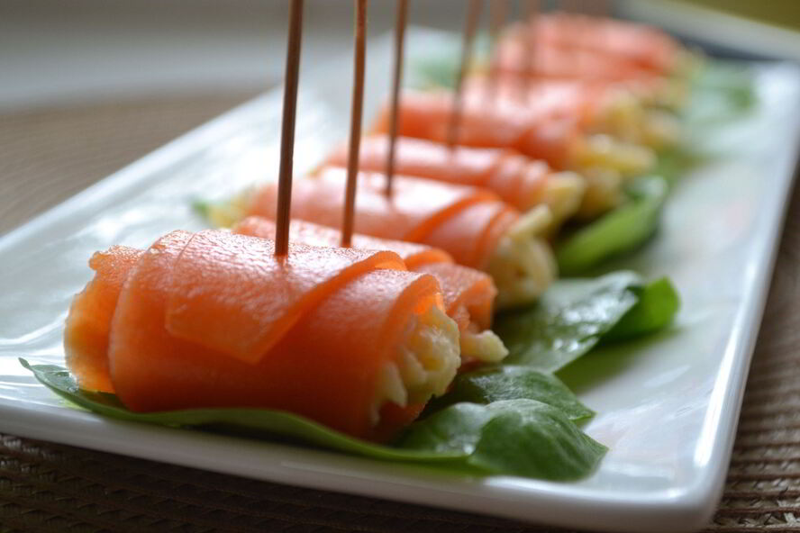 Рецепт морковных роллов