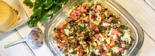 овощной ролл. Шаг 3