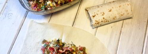 овощной ролл. Шаг 4