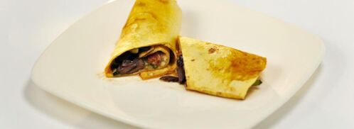 ролл с куриными сердечками. Шаг 4