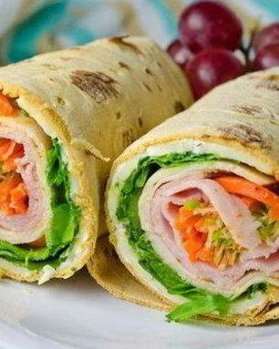 Ролл с ветчиной и сыром