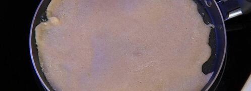 роллы из гречневых блинов с креветками. Шаг 4