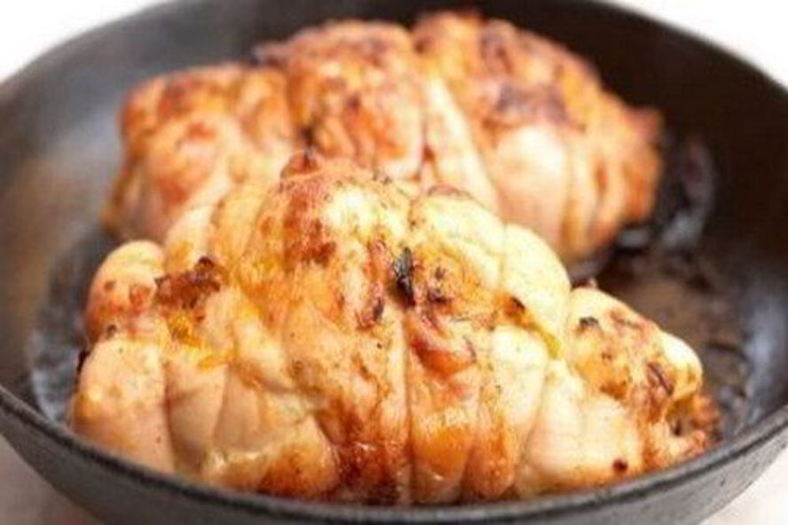 Рецепт роллов из курицы с плавленым сыром и брокколи