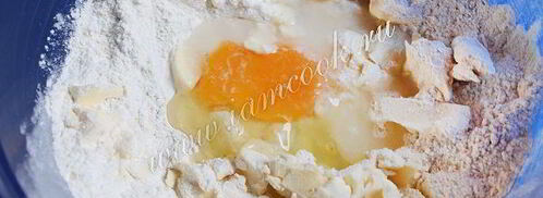 роллы из теста с тунцом. Шаг 3