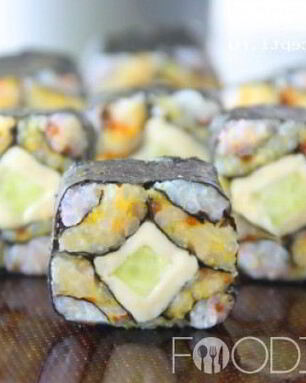 Роллы мозаика