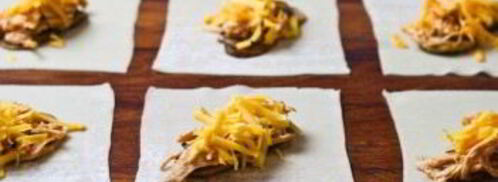 роллы с индюшкой и грибами. Шаг 3