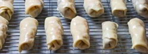 роллы с индюшкой и грибами. Шаг 5