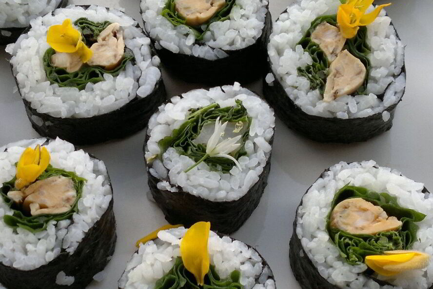 Рецепт роллов с мидиями