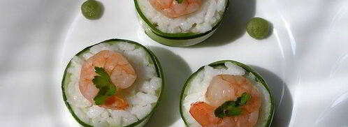 роллы с тунцом и креветками. Шаг 9