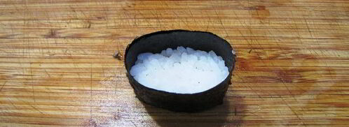 роллы сашими, гунканмаки. Шаг 11