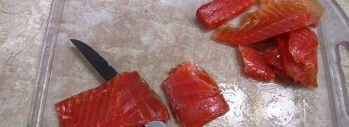 роллы сашими, гунканмаки. Шаг 7