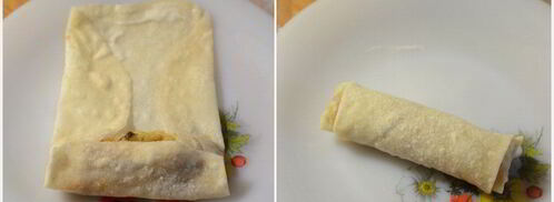 спринг-роллы с капустой. Шаг 3