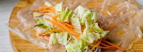 спринг-роллы с креветками. Шаг 9