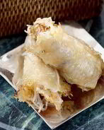 Спринг-роллы с цесаркой и креветками