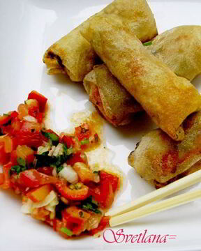 Спринг-роллы — вьетнамские блинчики Нэм