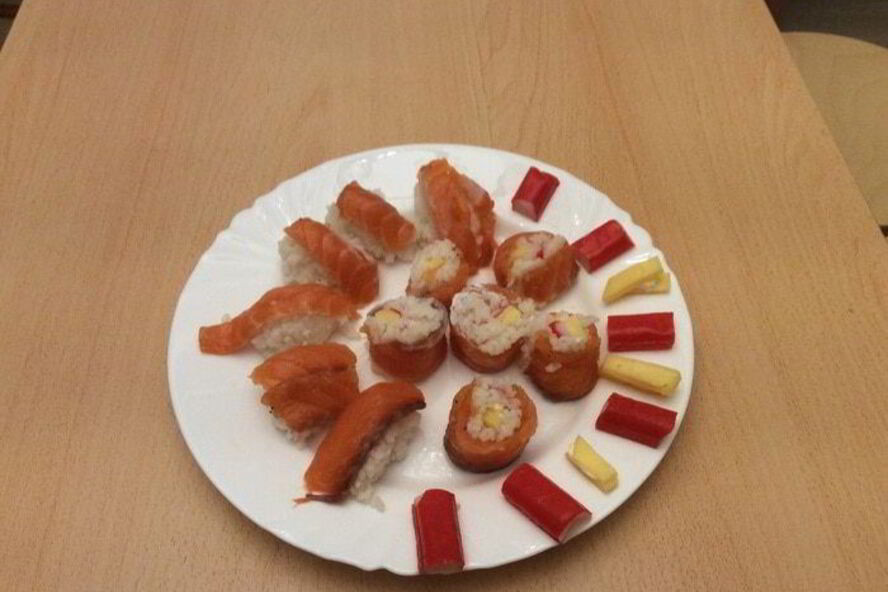 Рецепт суш и роллы большие