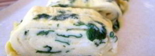 яичный ролл на завтрак. Шаг 6