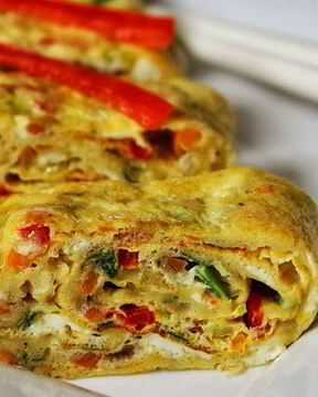 Яичные роллы по-корейски