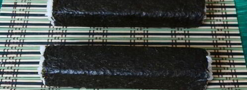 запеченные роллы с лососем. Шаг 10