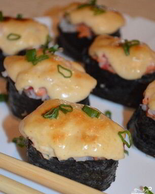 Запеченные роллы