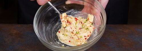 быстрые куриные рулетики в микроволновке samsung. Шаг 4