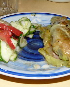 Капустные рулетики