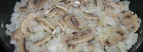 картофельный рулет с грибами. Шаг 3