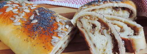 картофельный рулет с вешенками. Шаг 6