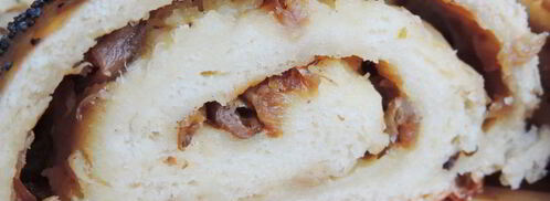 картофельный рулет с вешенками. Шаг 7